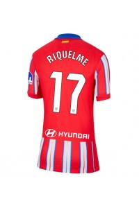 Atletico Madrid Rodrigo Riquelme #17 Voetbaltruitje Thuis tenue Dames 2024-25 Korte Mouw